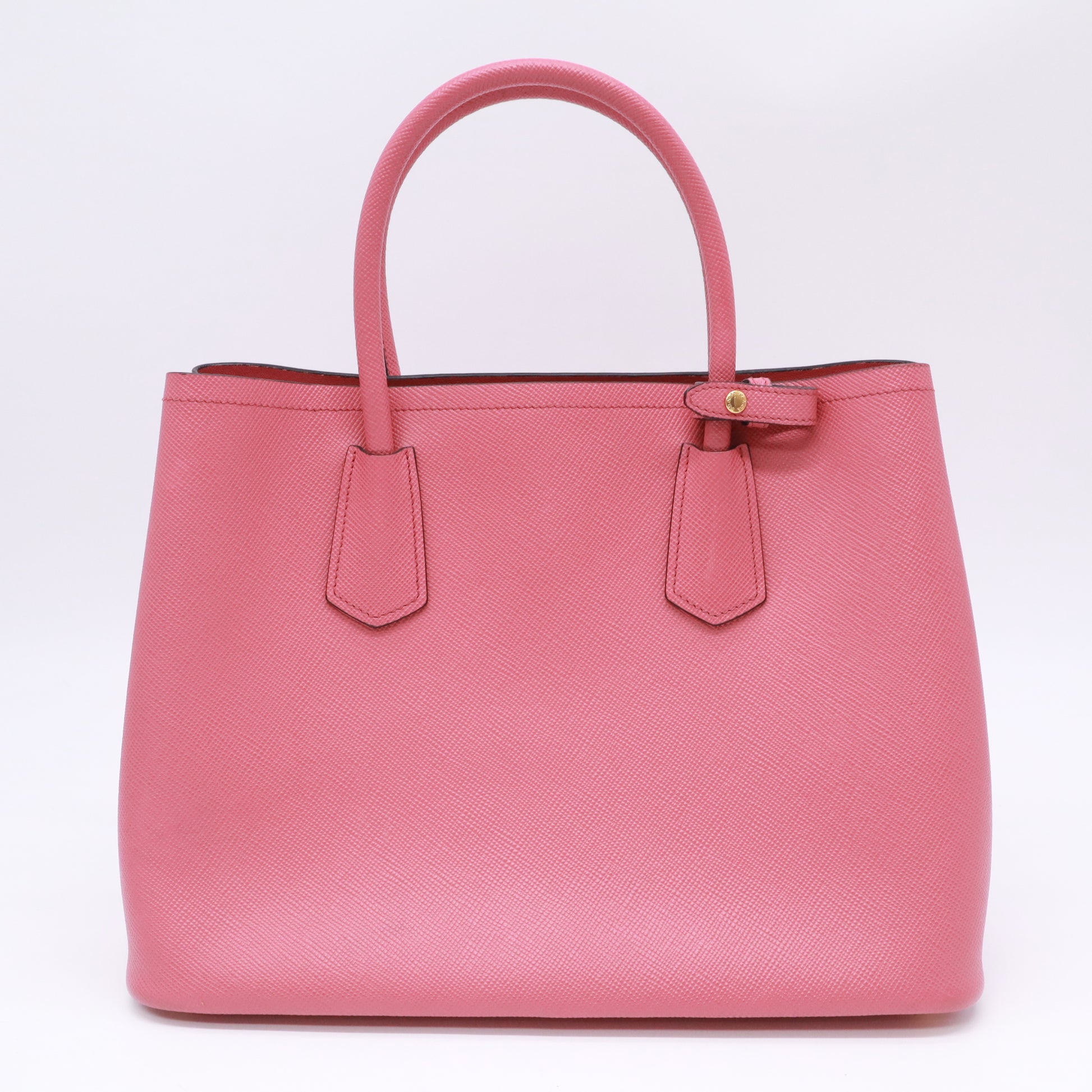 Prada Cuir Double Tote Saffiano Leather Medium B23767