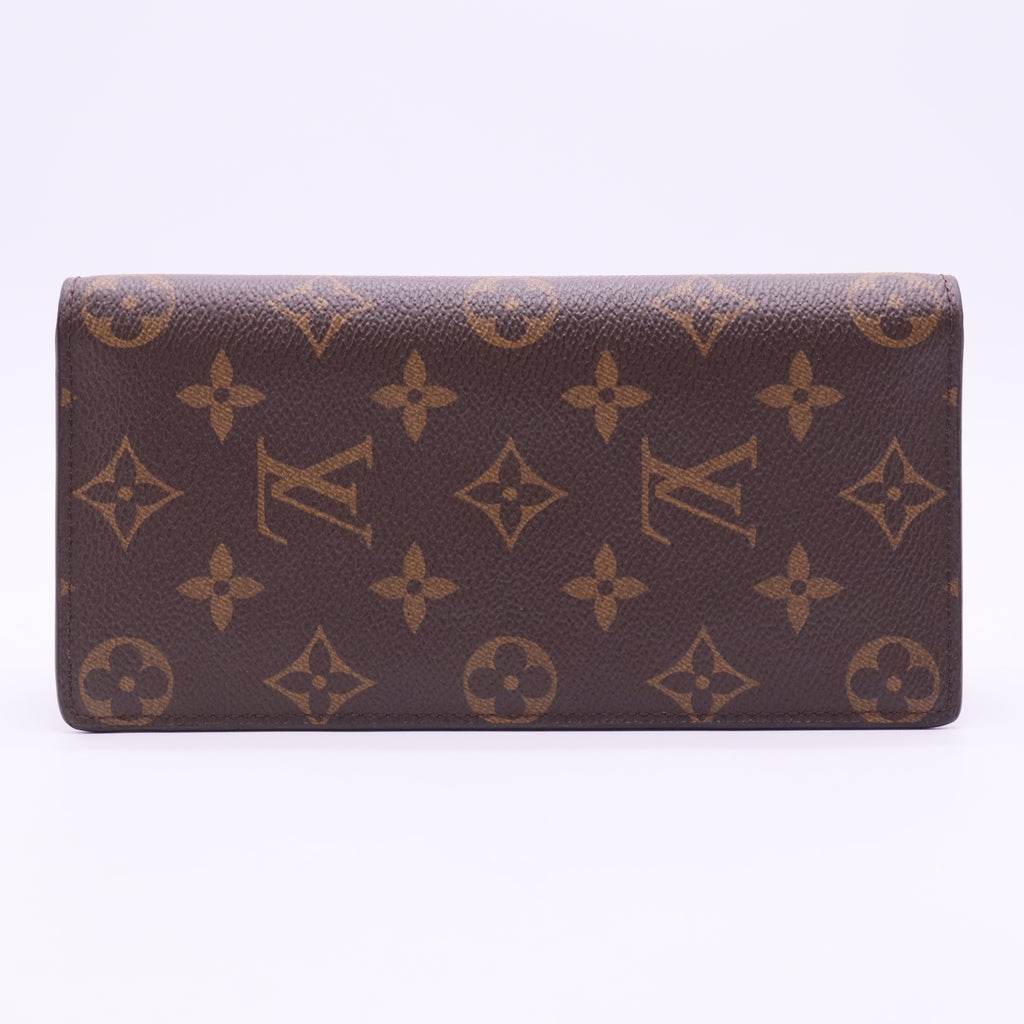 Canvas Long Sarah Continental Wallet Brown