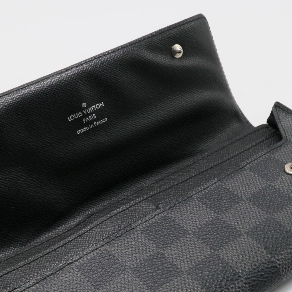 Damier Graphite Portefeuille Long Modulable Wallet
