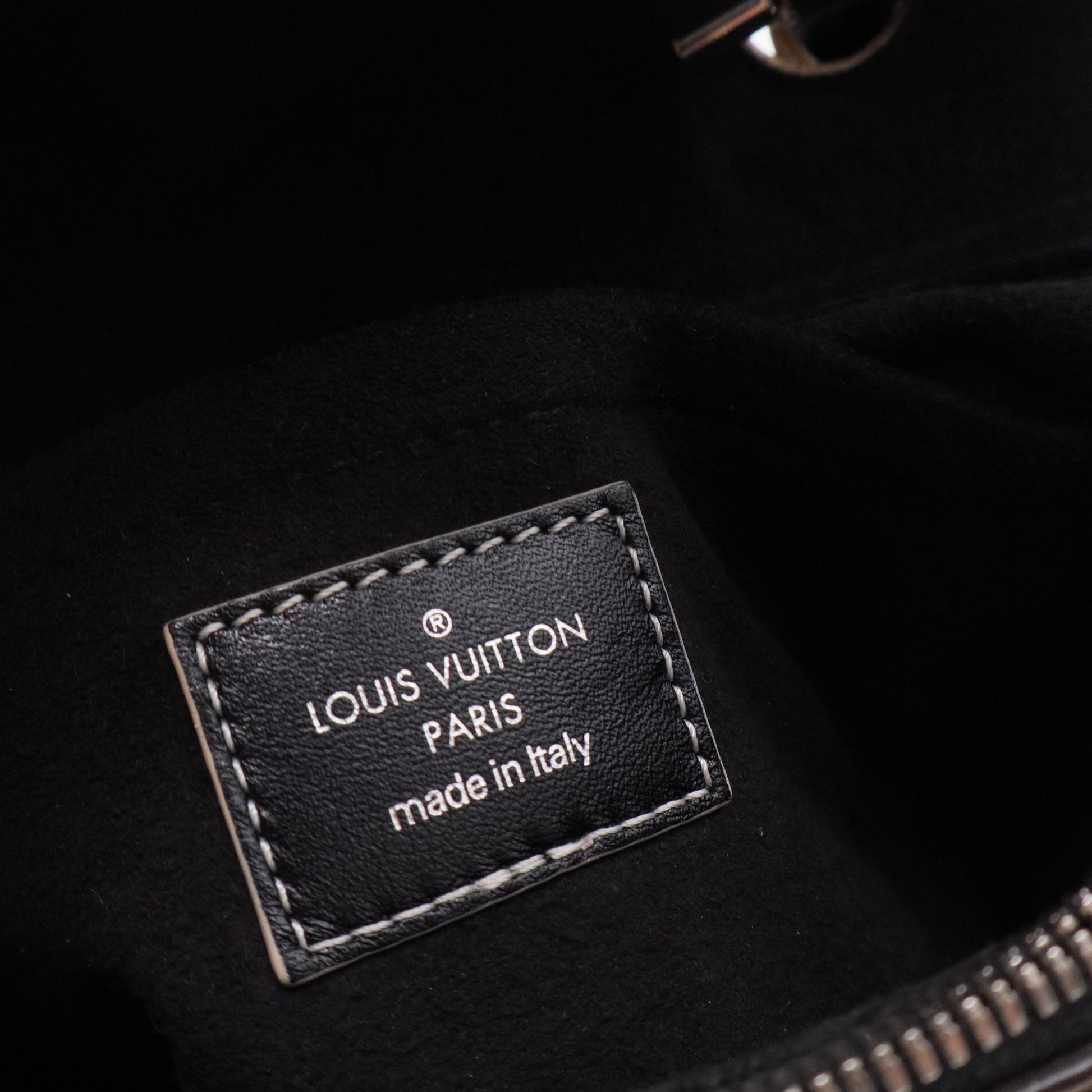 Chain It Handbag Monogram Canvas with Leather PM