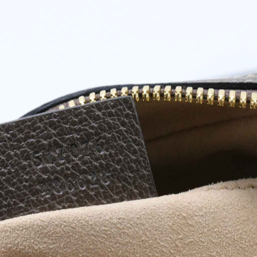 Beige Mini Ophidia GG Printed Camera Bag