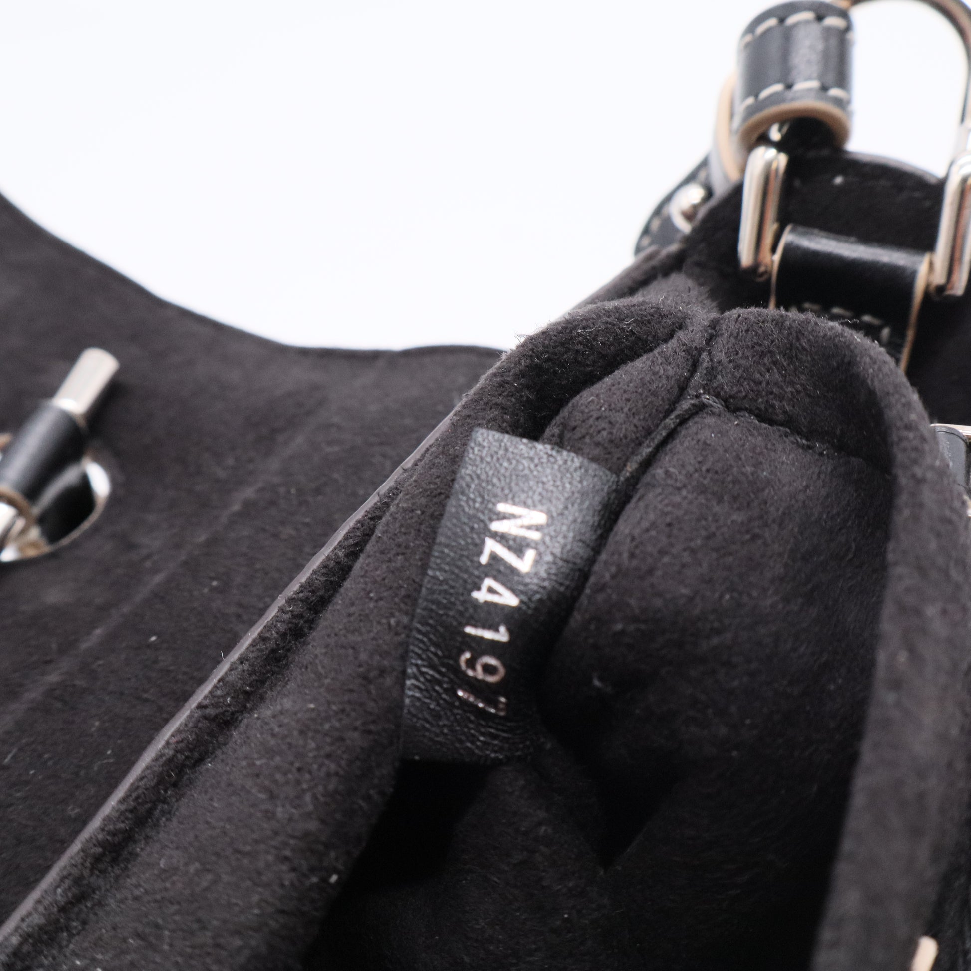 Chain It Handbag Monogram Canvas with Leather PM