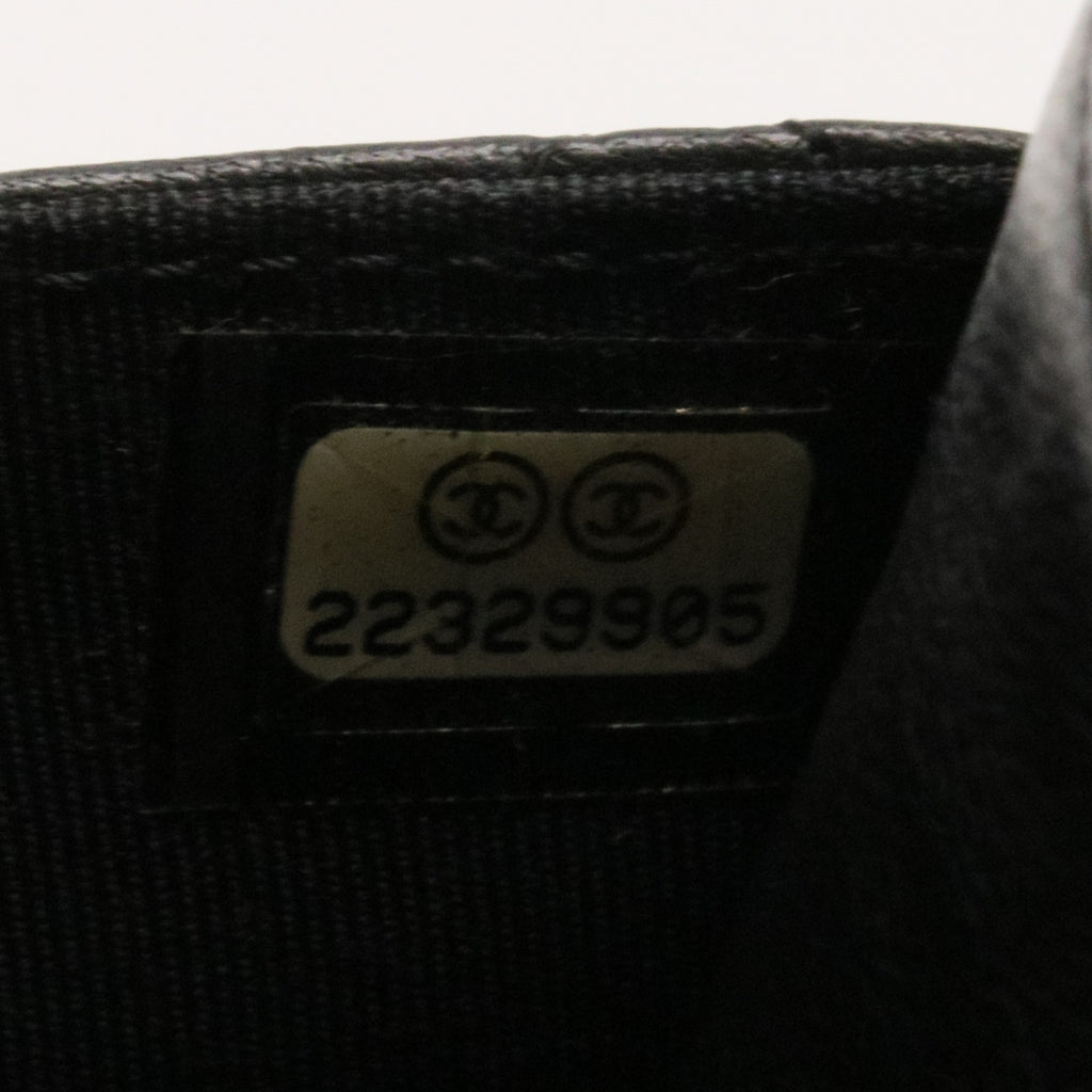 Classic Quilted WOC in Black Lambskin with Silver Hardware