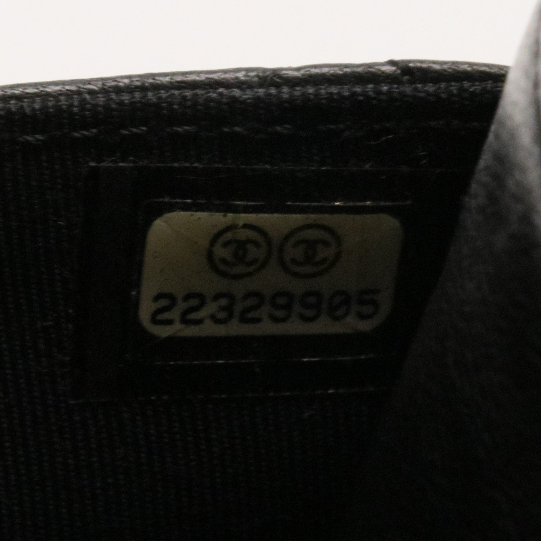 Classic Quilted WOC in Black Lambskin with Silver Hardware