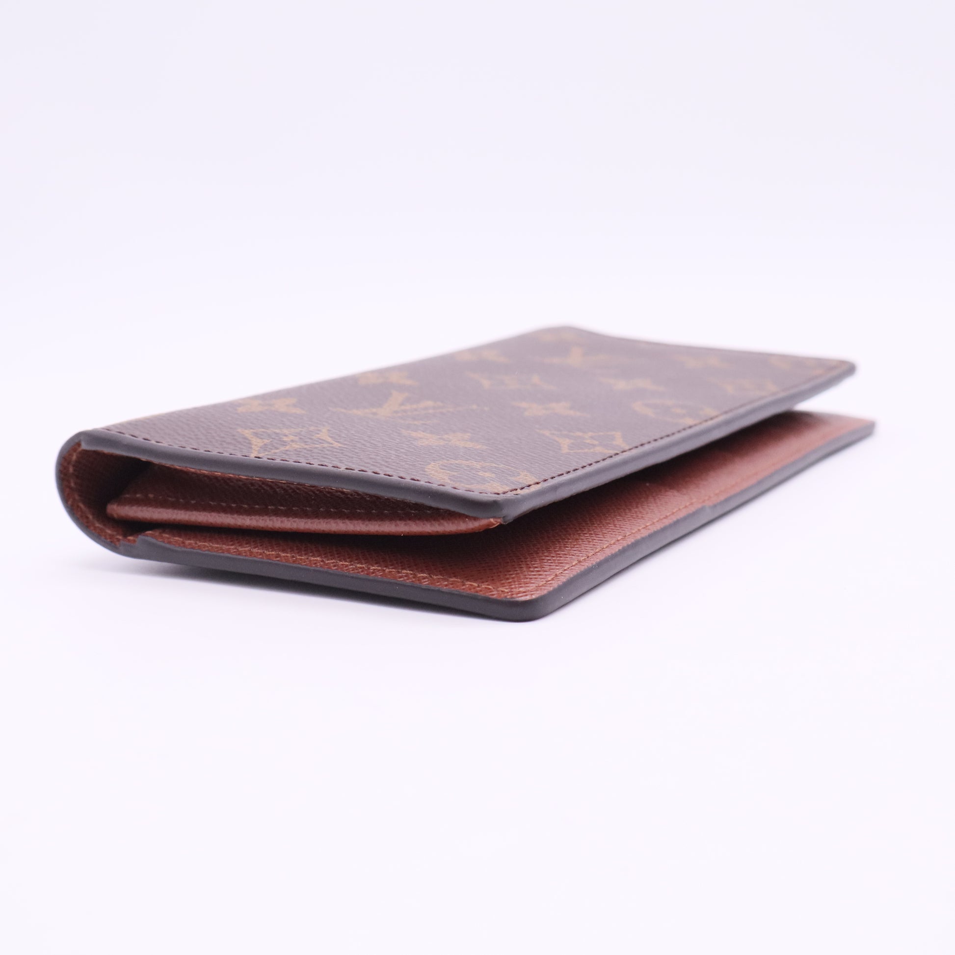 Canvas Long Sarah Continental Wallet Brown