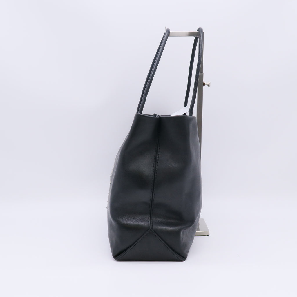 Chanel Essential 31 Rue Cambon Shopping Tote Leather Medium twins B23851