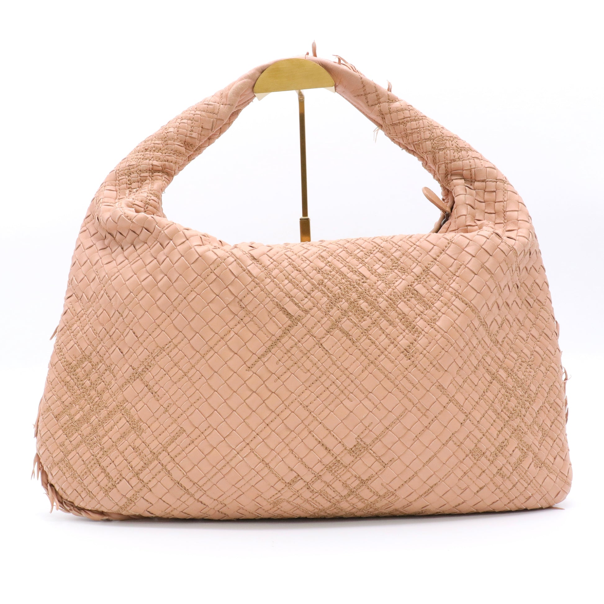 Veneta Hobo Studded Intrecciato Nappa Large twins