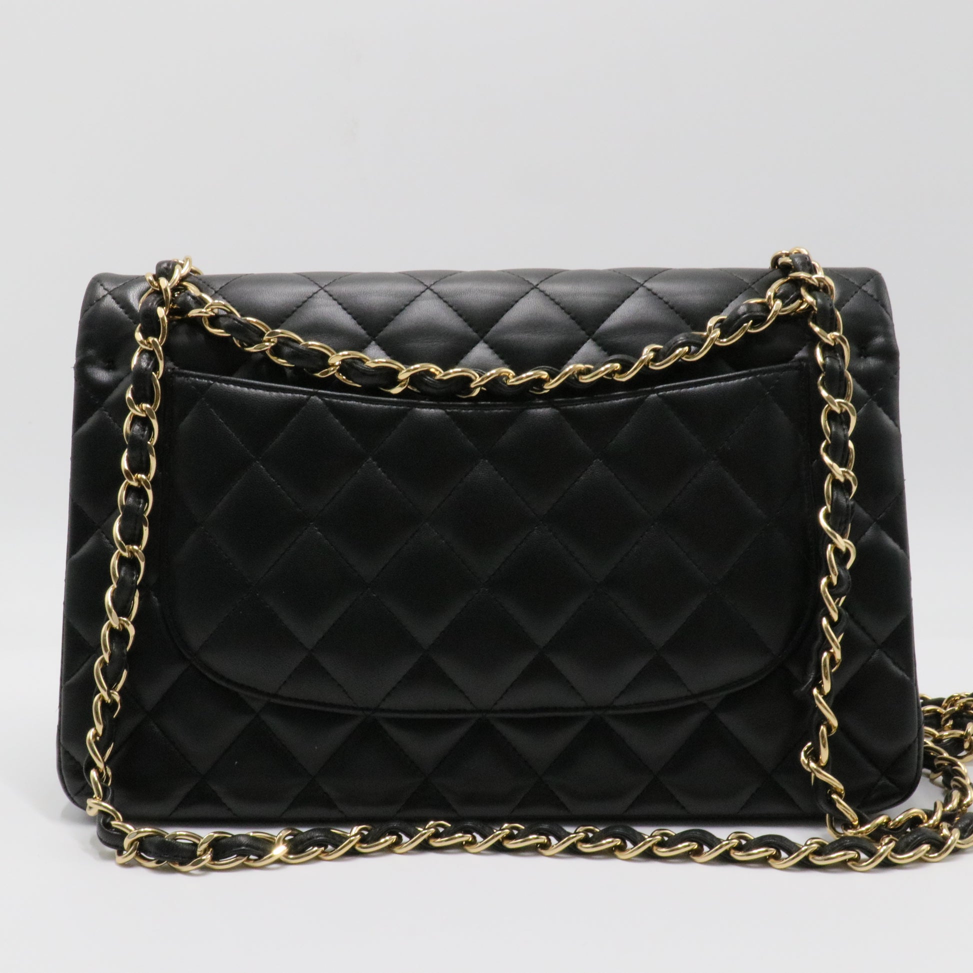 Classic Double Flap Bag Quilted Lambskin Jumbo