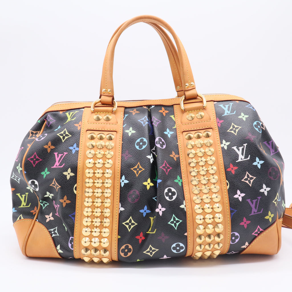 Black Monogram Multicolore Courtney GM Bag