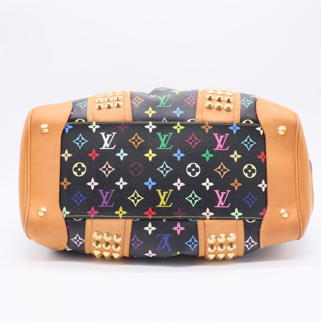 Black Monogram Multicolore Courtney GM Bag