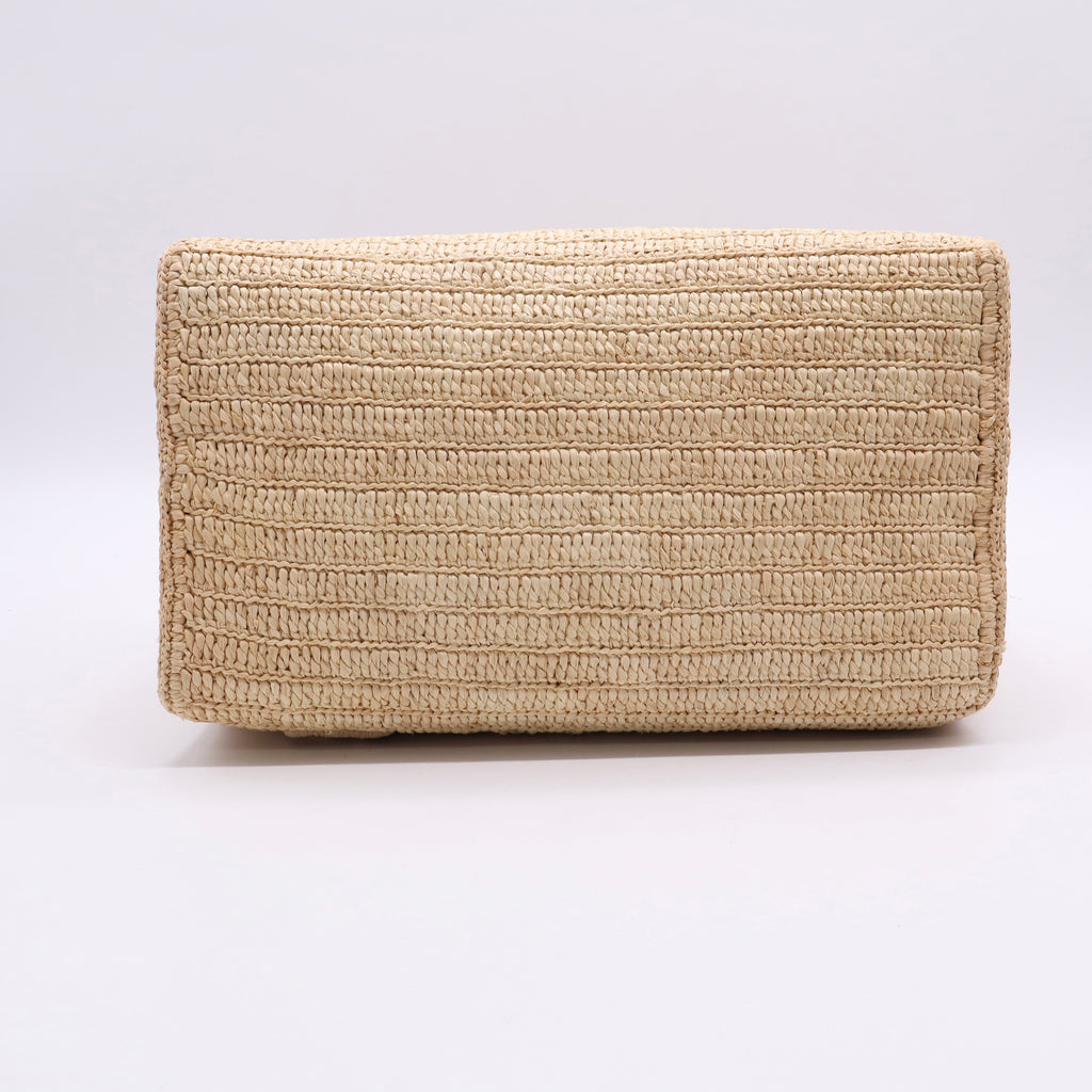 Raffia Speedy Bandoulière 30 By The Pool collection Twins LDJ2687
