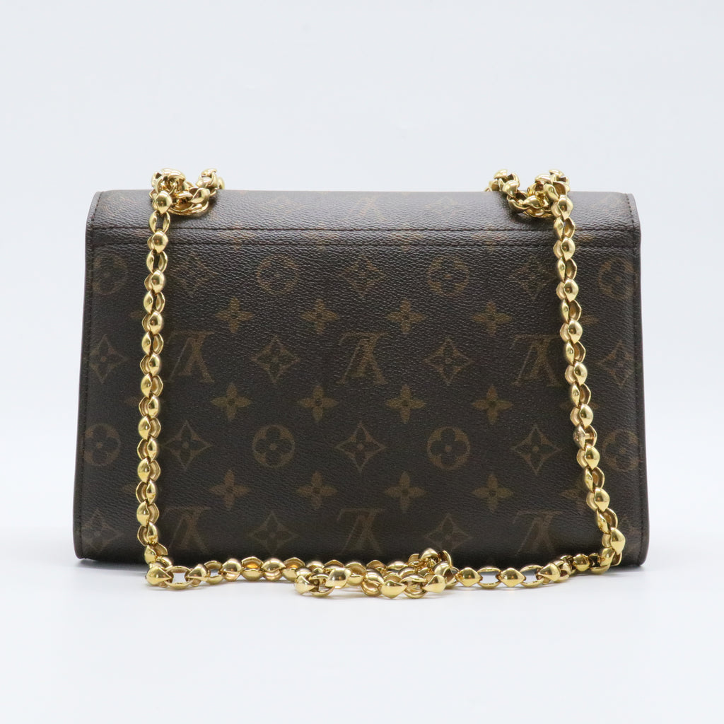 Victoire Handbag Monogram Canvas and Leather