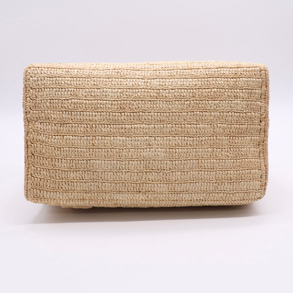 Raffia Speedy Bandoulière 30 By The Pool collection Twins LDJ2687