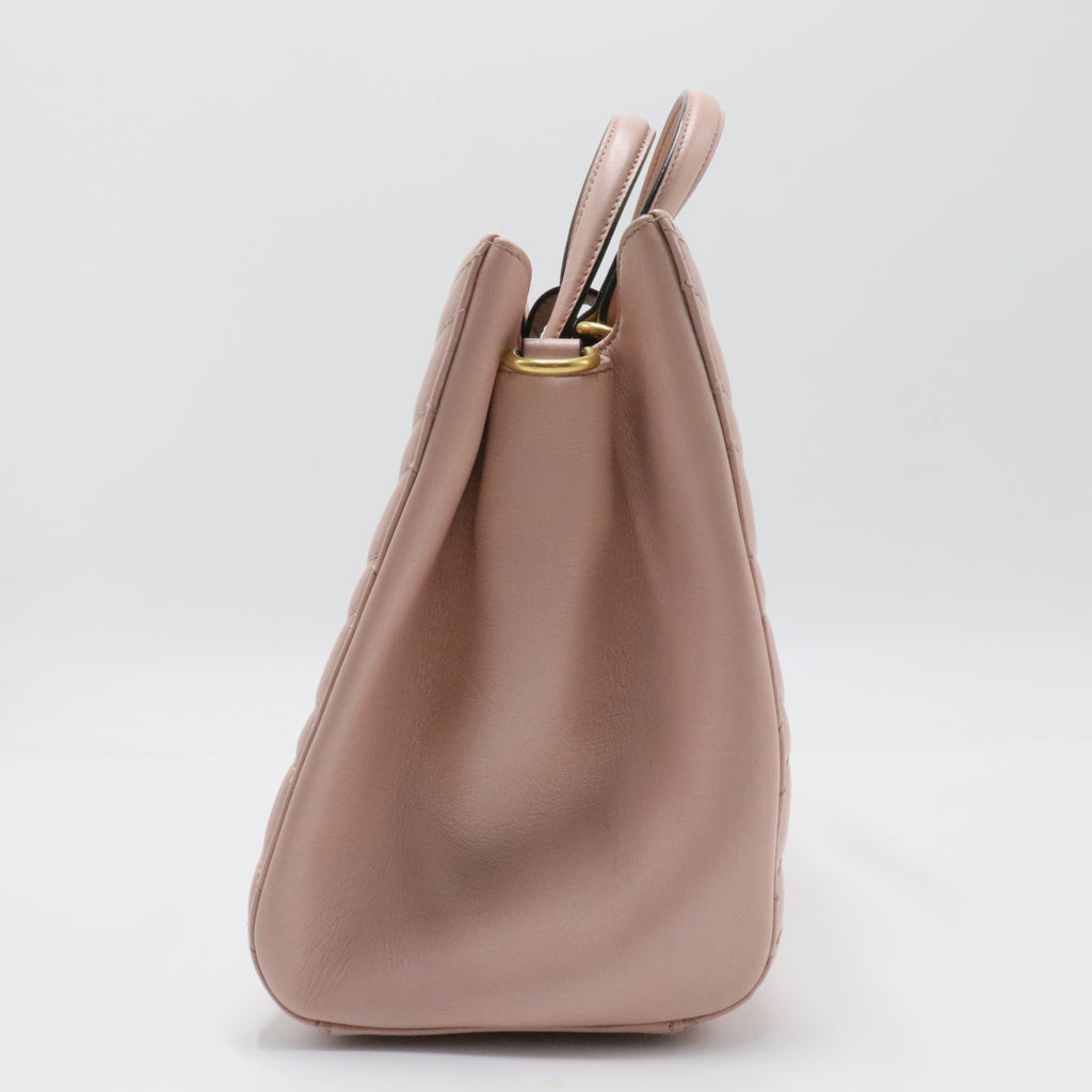 GG Marmont Tote Matelasse Leather Small