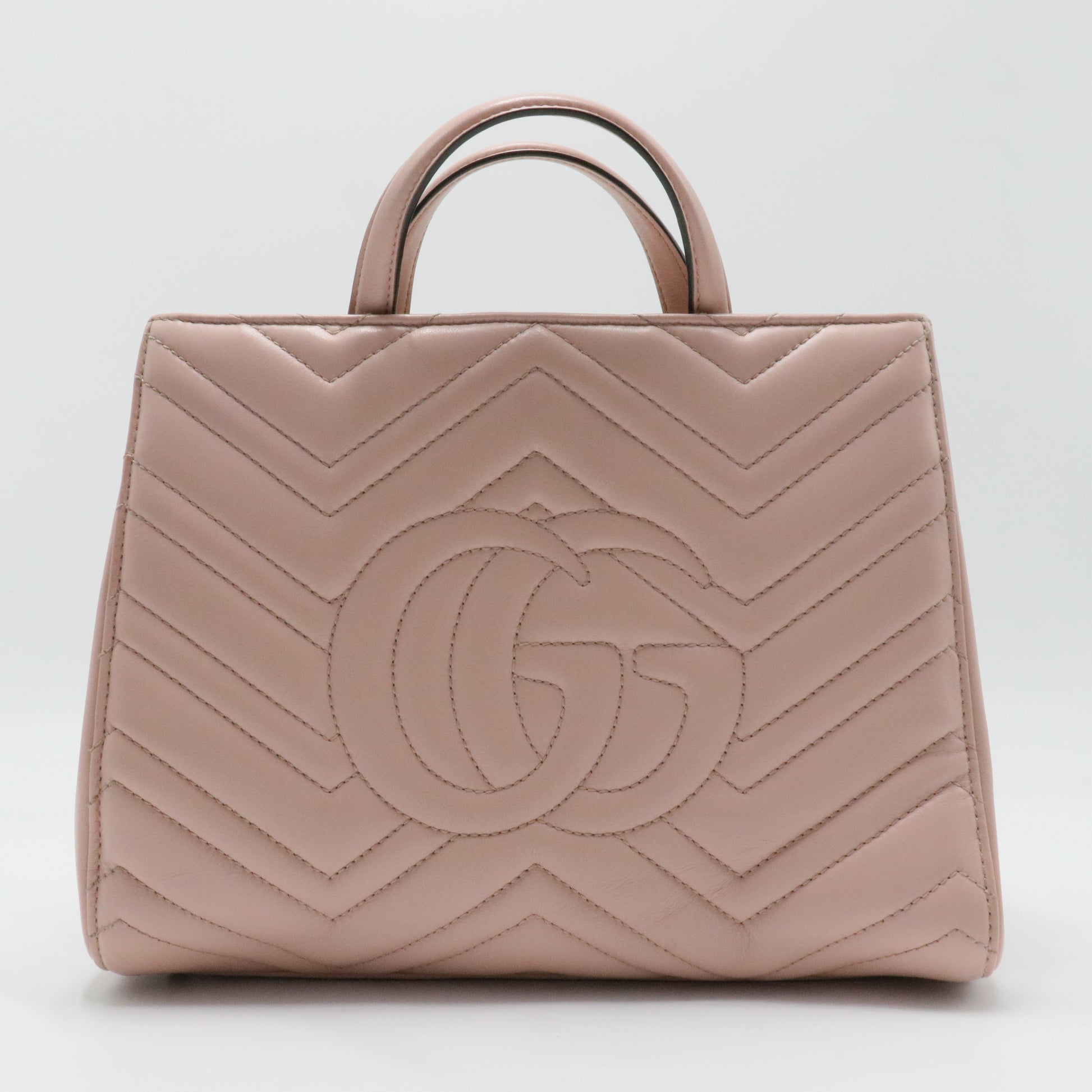 GG Marmont Tote Matelasse Leather Small