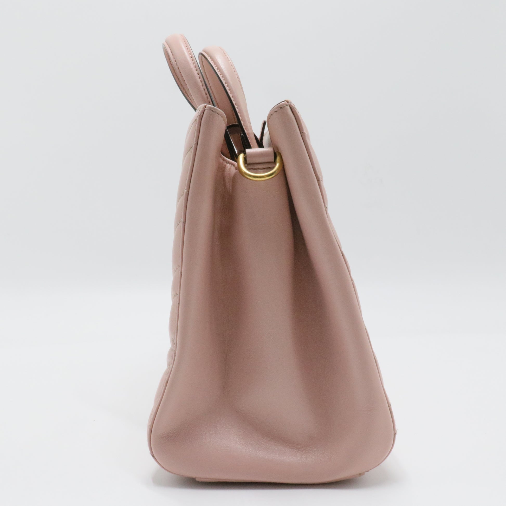 GG Marmont Tote Matelasse Leather Small