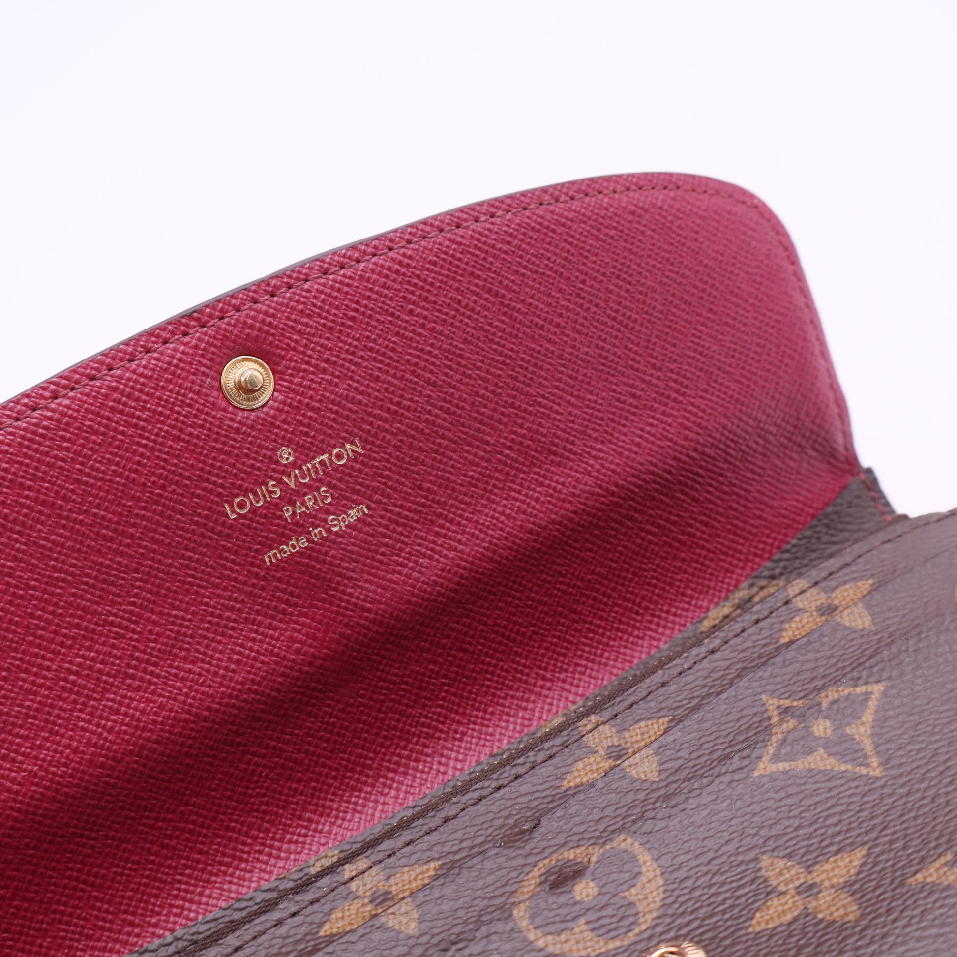 LV Monogram Emilie Wallet