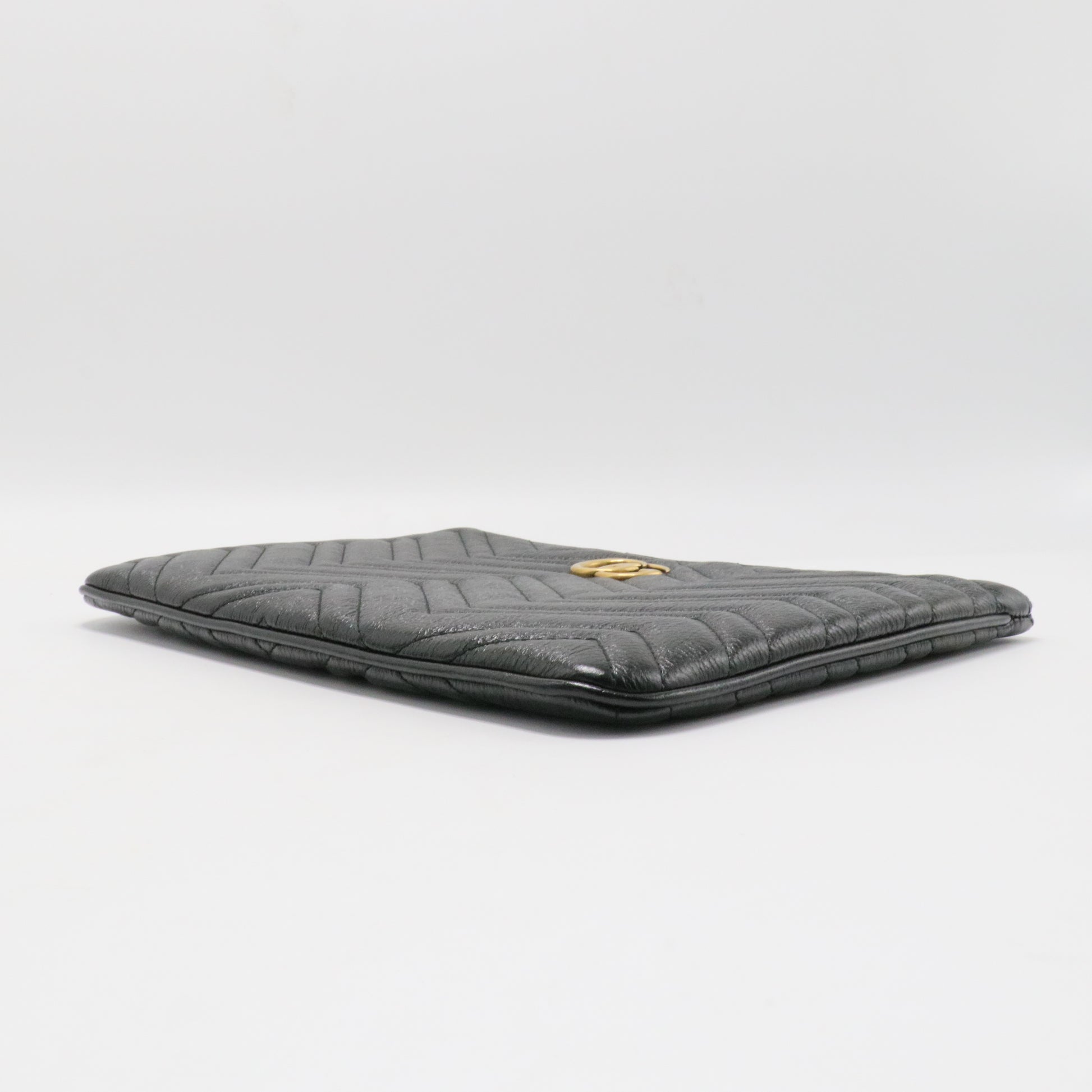 GG Marmont Clutch Matelasse Leather