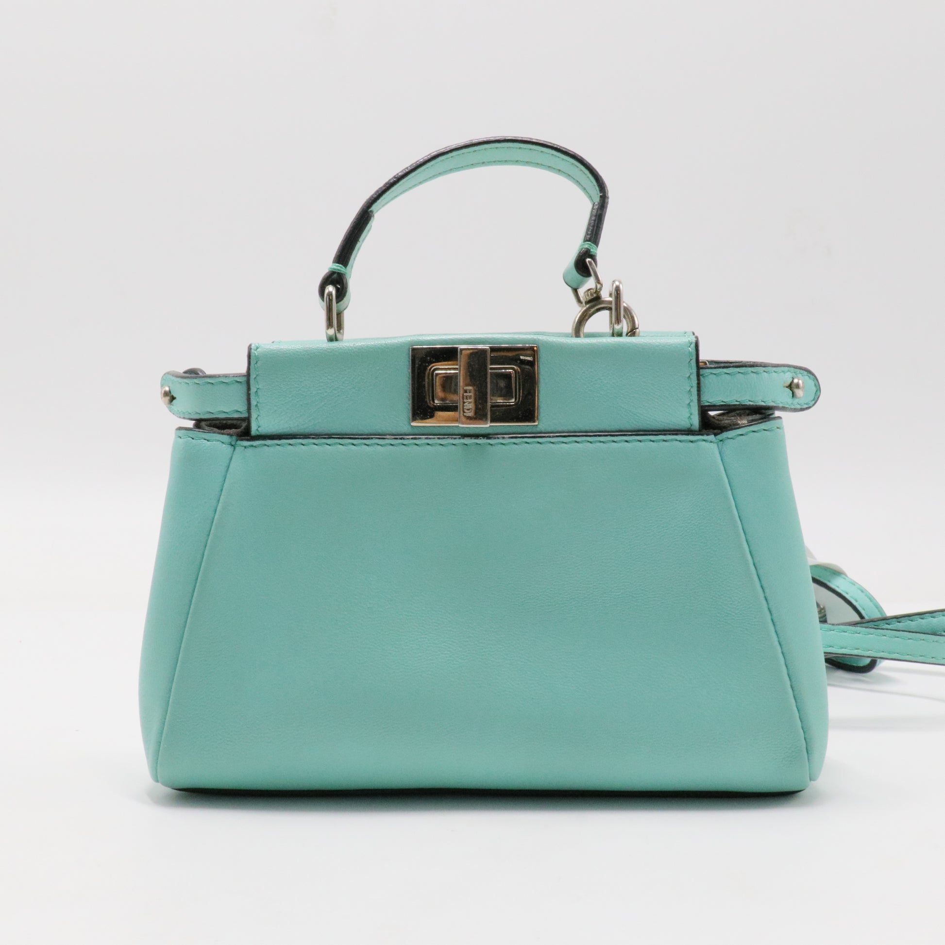 Peekaboo Bag Leather Micro
