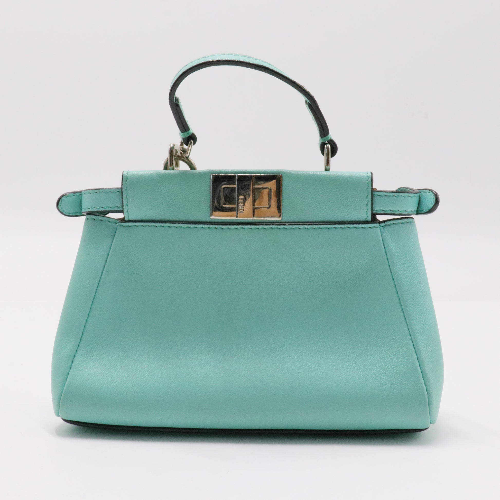 Peekaboo Bag Leather Micro