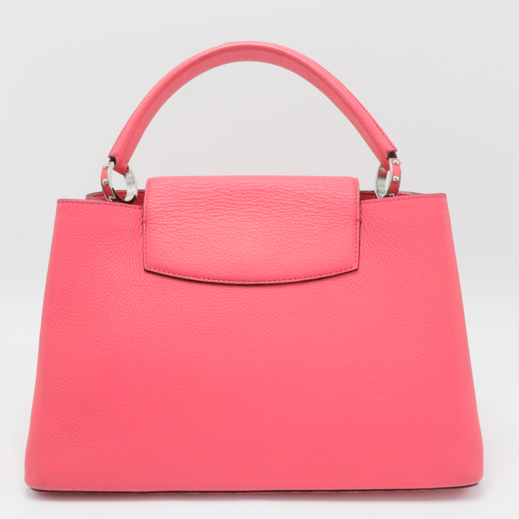 Python-Trimmed Taurillon Capucines MM