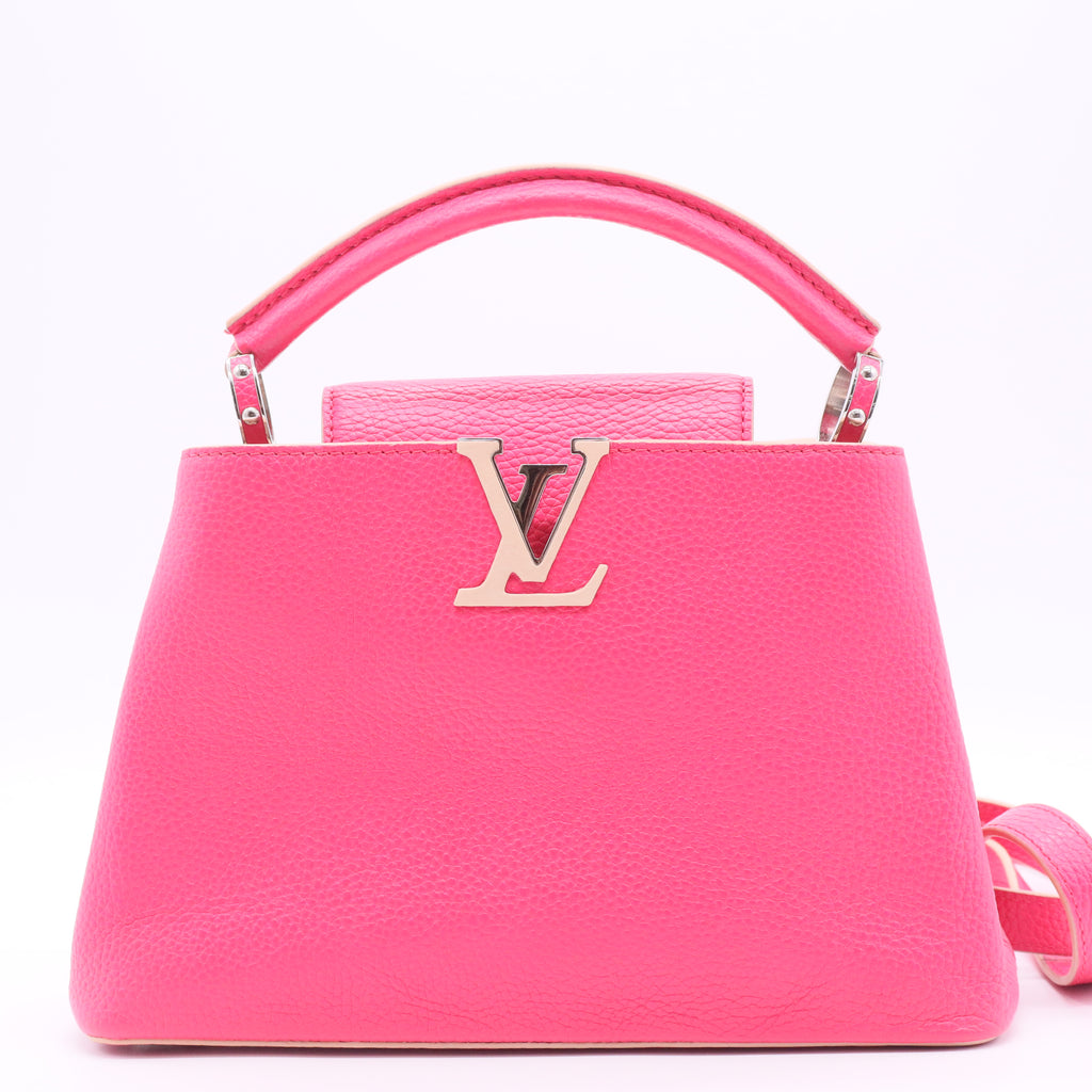 Capucines leather handbag