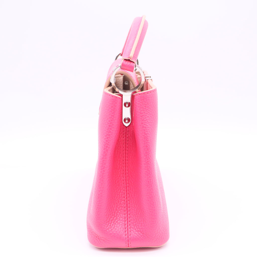 Capucines leather handbag