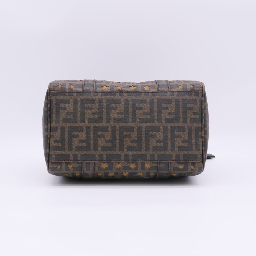 Boston Bag Zucca Coated Canvas Twins B23835