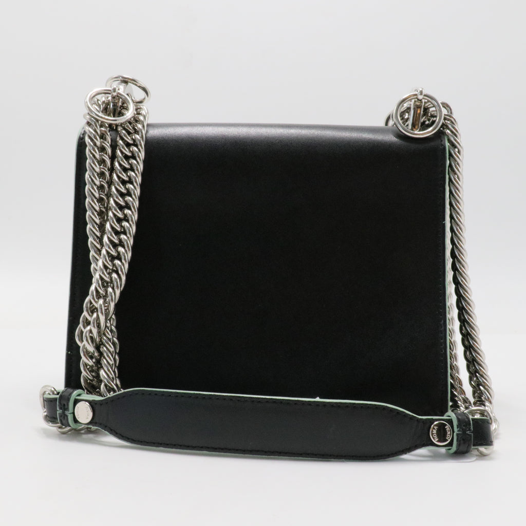 Scalloped Studded Pearl Small Kan I Shoulder Bag