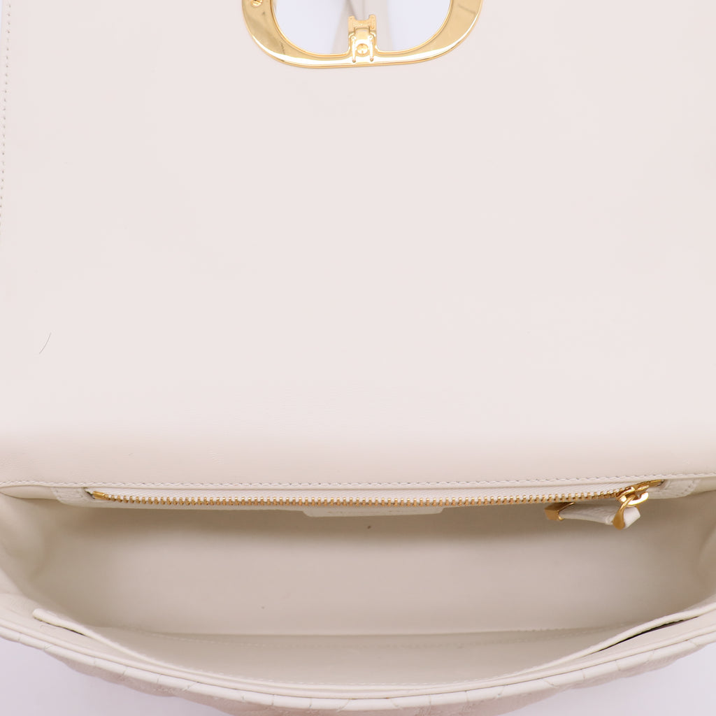 Christian Dior Calfskin Heart Cannage Dioramour Twins LDZ249