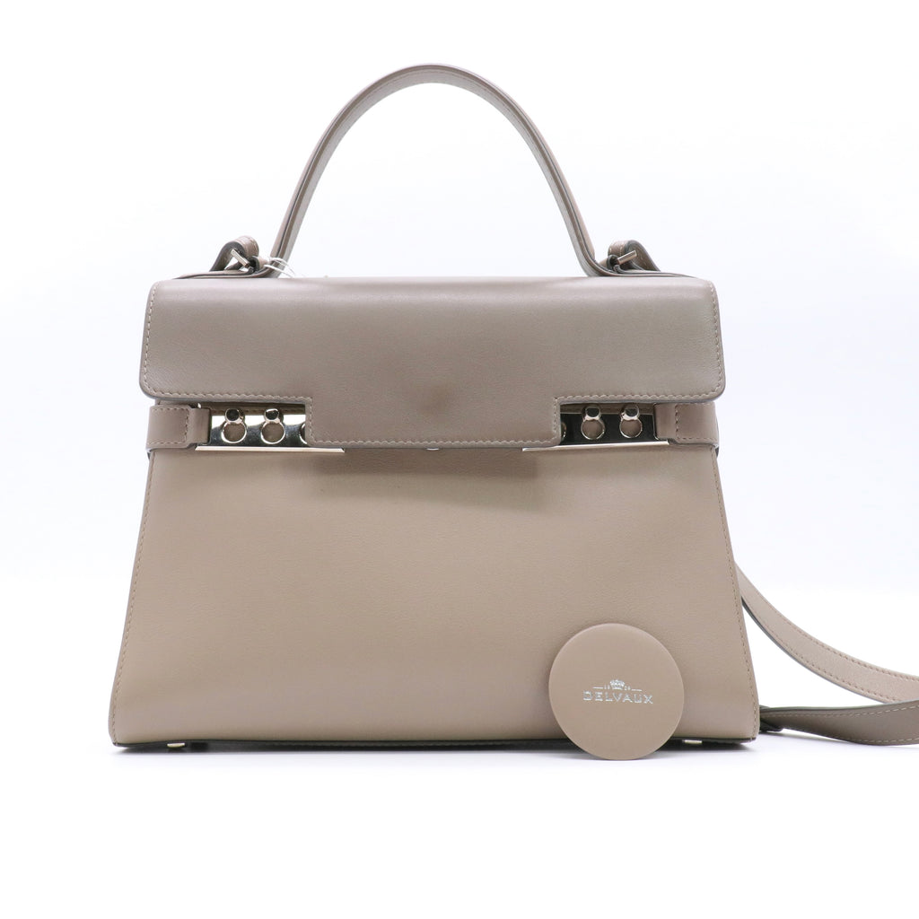 Calfskin MM Tempete Satchel Bage twins
