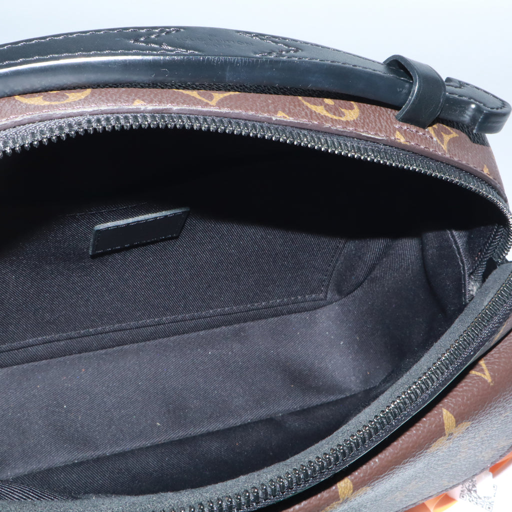 Louis Vuitton Monogram Macassar S Lock Messenger twins LDZ781