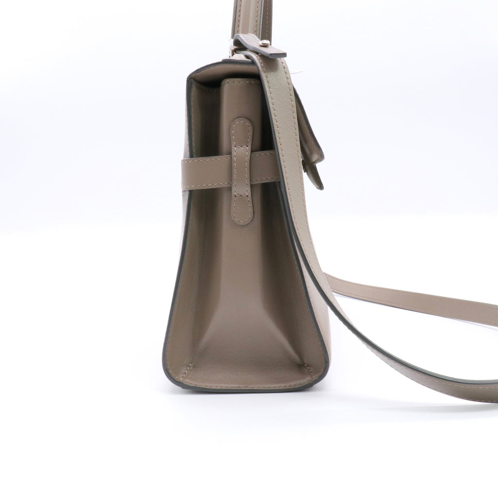 Calfskin MM Tempete Satchel Bage twins