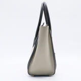 Tricolor Luggage Bag Leather Micro