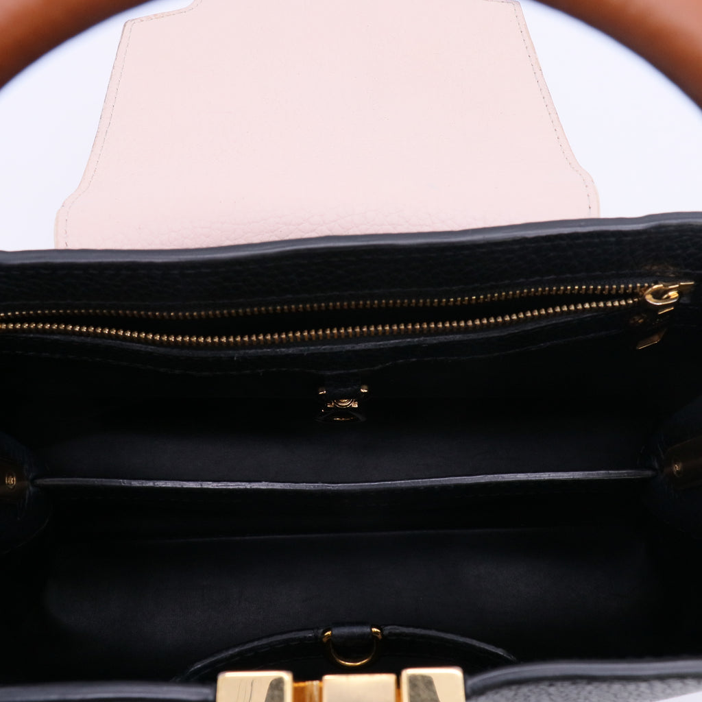 Louis Vuitton Taurillon Capucines MM Bag twins LDZ782