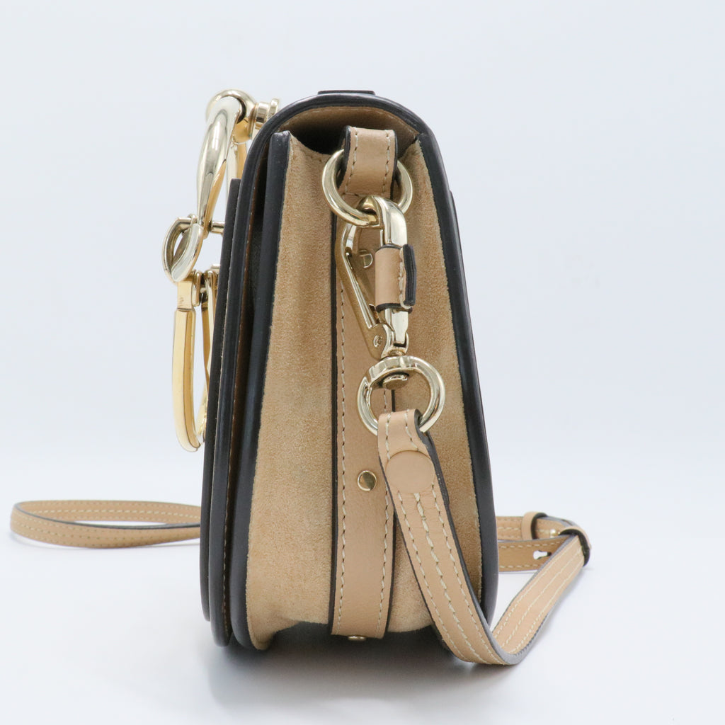 Nile Crossbody Bag Leather Patent Small