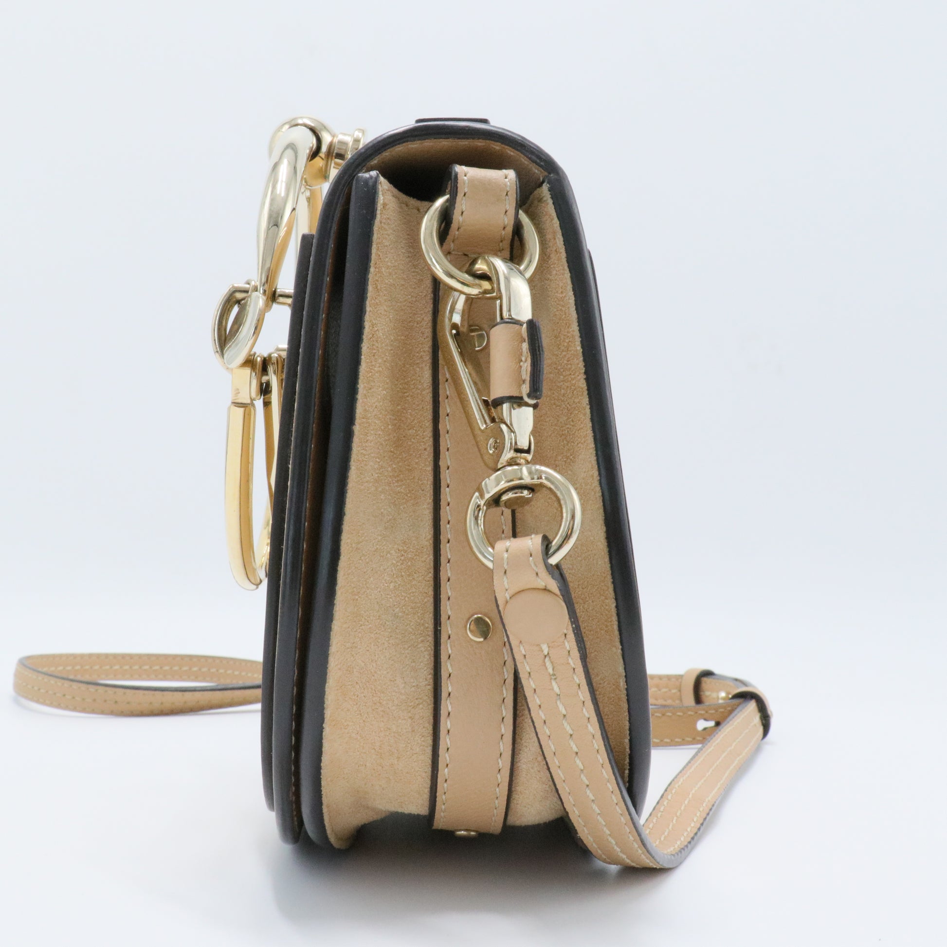 Nile Crossbody Bag Leather Patent Small