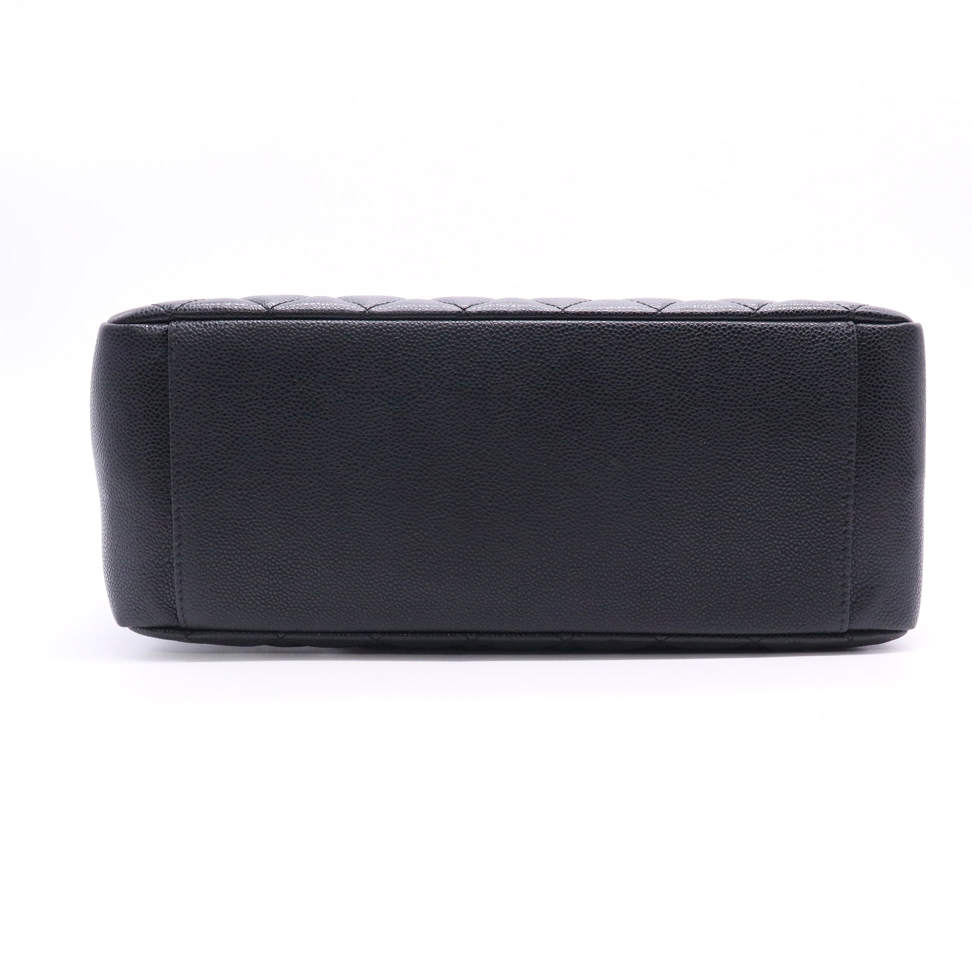 Chanel GST Grand Shopping Tote Black Caviar Shoulder Bag twins LDJ2676