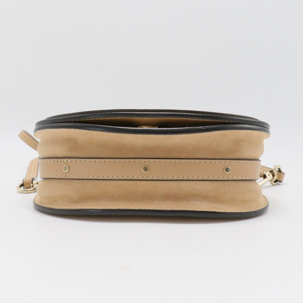 Nile Crossbody Bag Leather Patent Small
