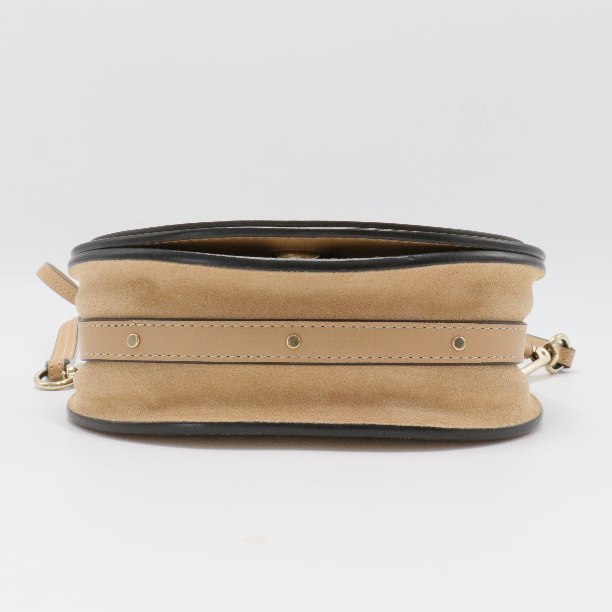 Nile Crossbody Bag Leather Patent Small