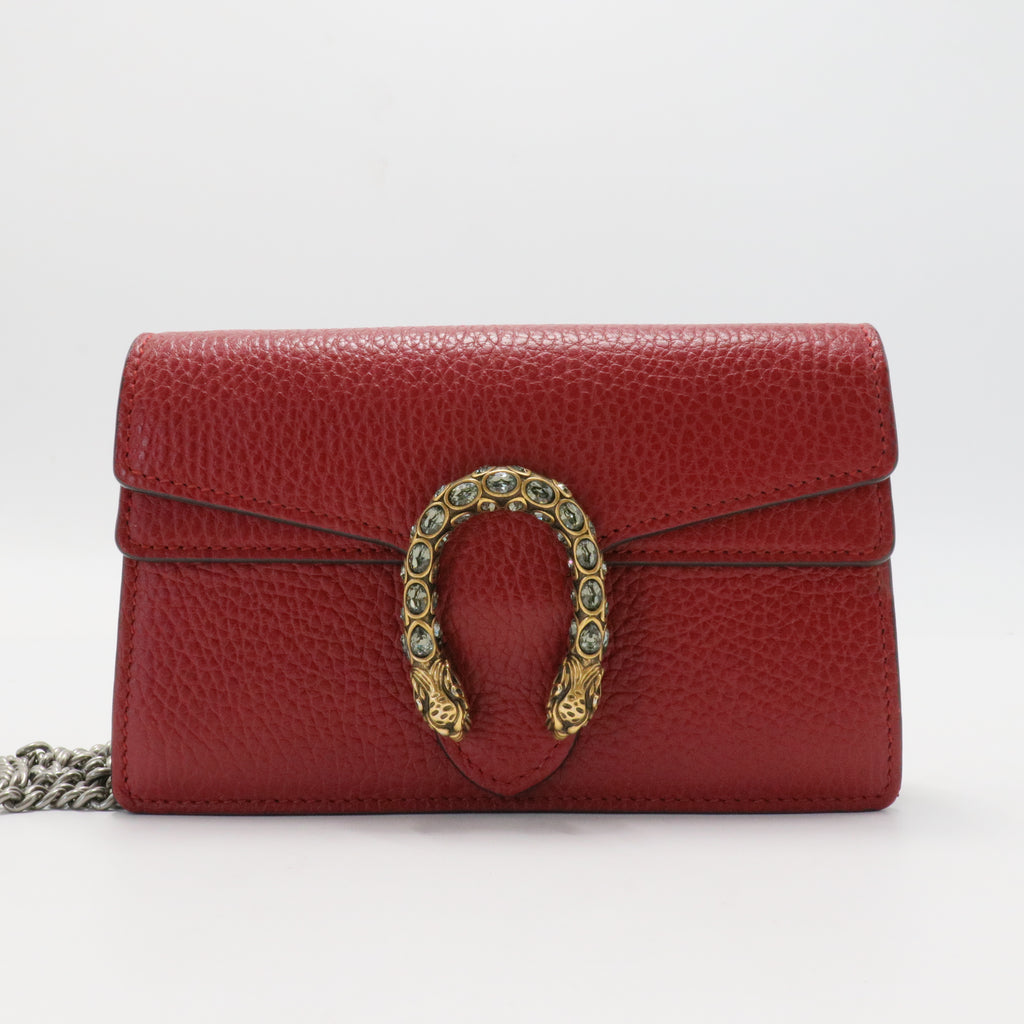 Dionysus Mini Leather Chain Bag