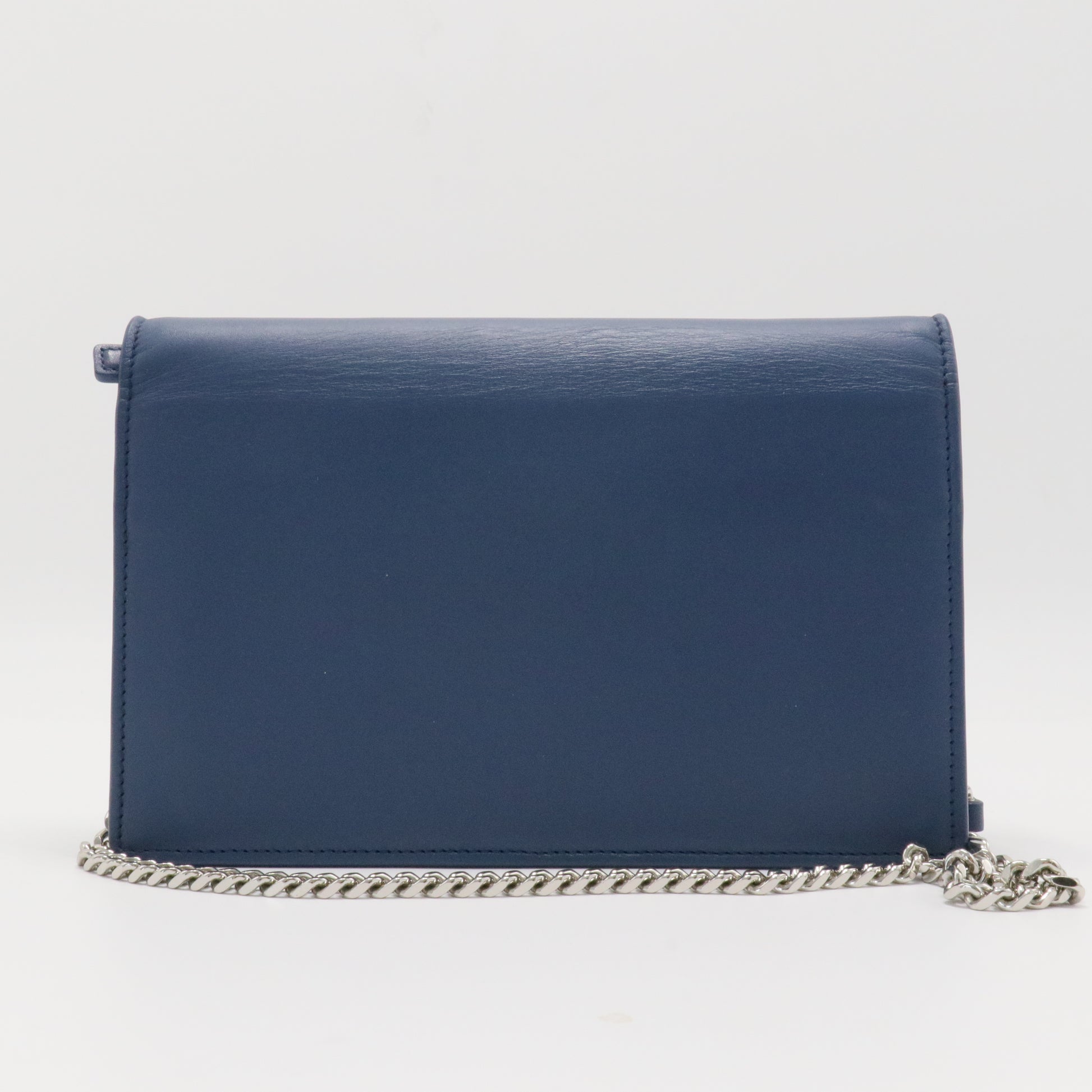 Classic Monogram Tassel Crossbody Bag Leather Small