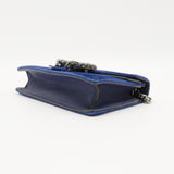 Velvet Super Mini Dionysus Shoulder Bag Cobalt