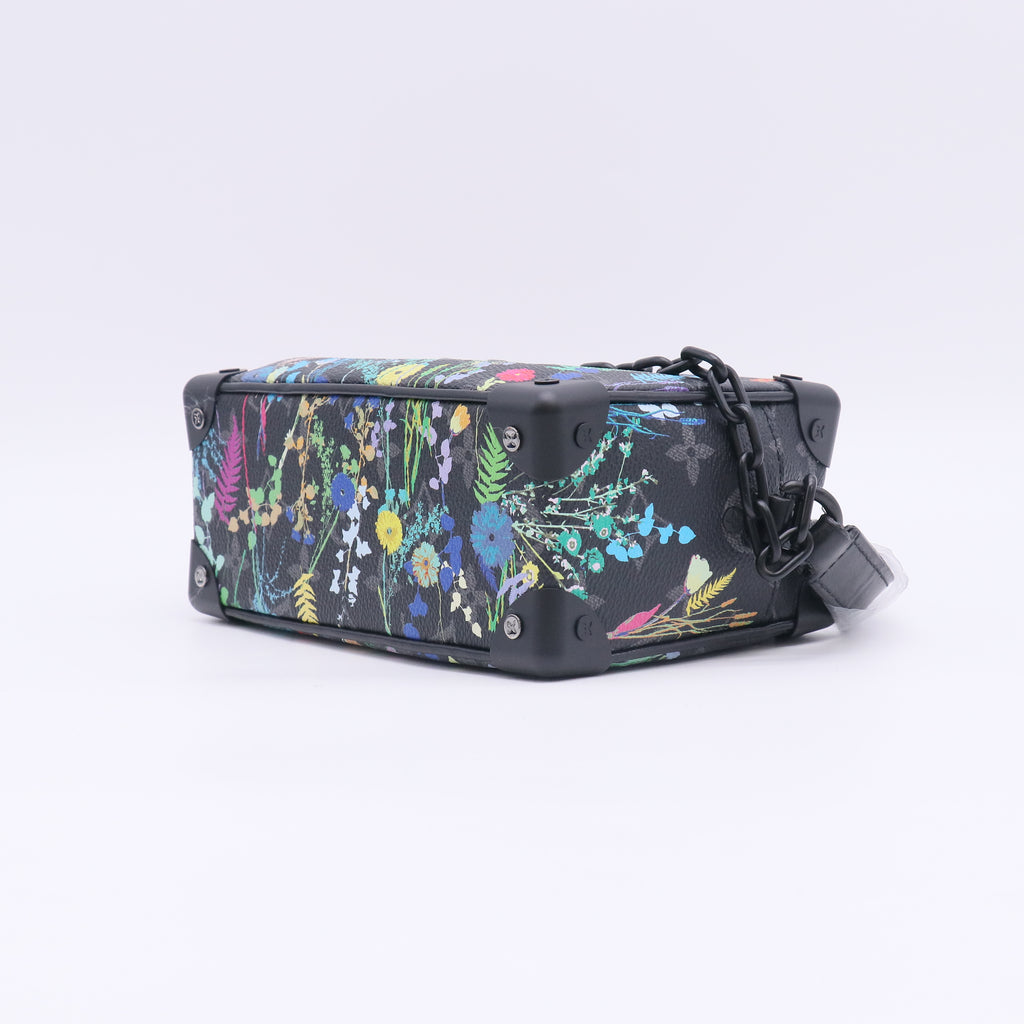 Louis Vuitton Monogram Eclipse Foliage Mini Soft Trunk twins LDZ779