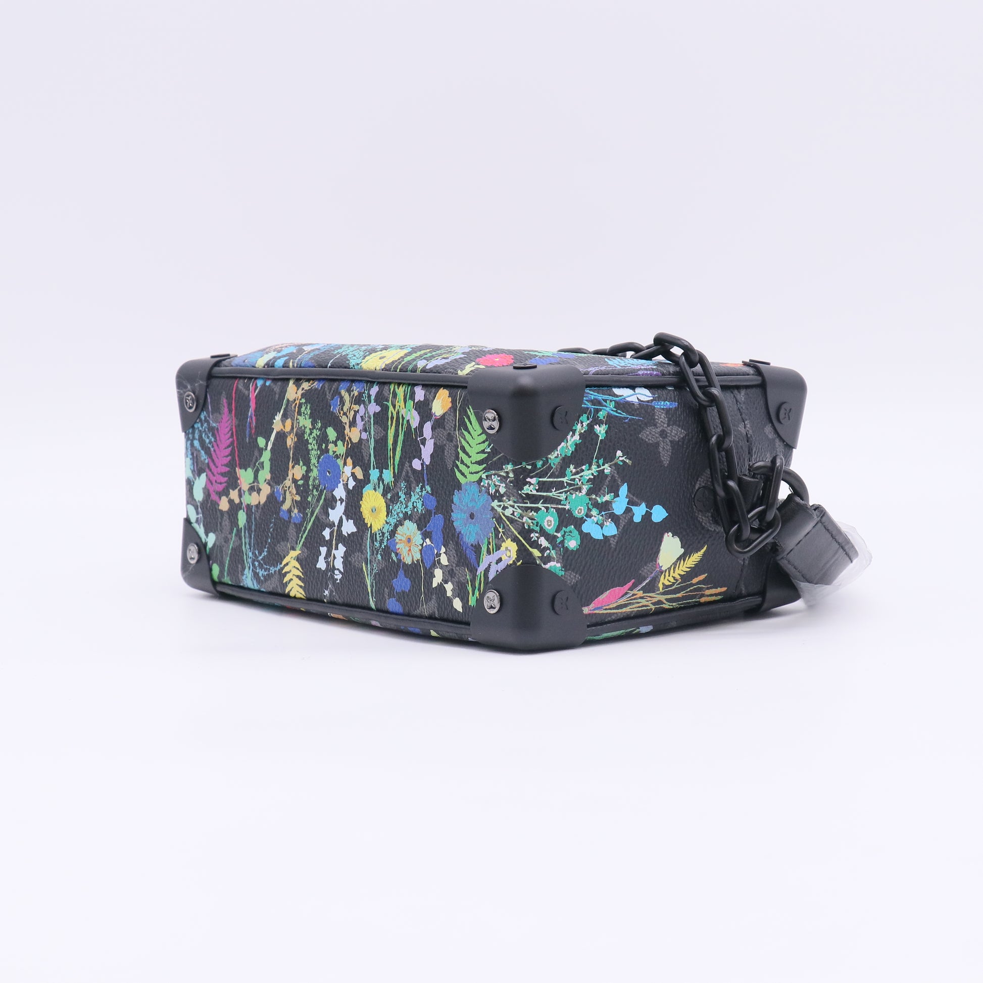 Louis Vuitton Monogram Eclipse Foliage Mini Soft Trunk twins LDZ779