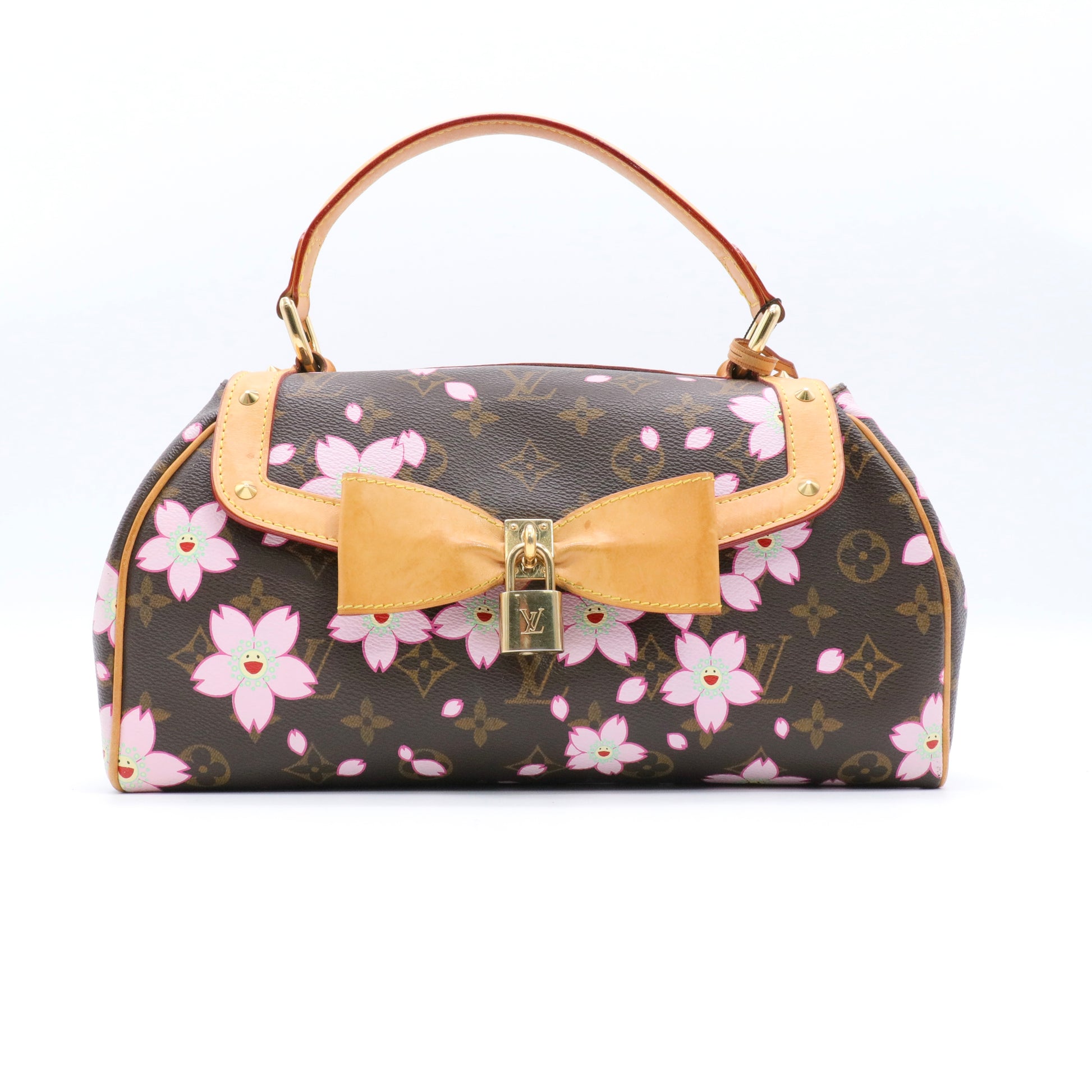 Louis Vuitton Sac Retro PM Cherry Blossom Handbag Monogram twins