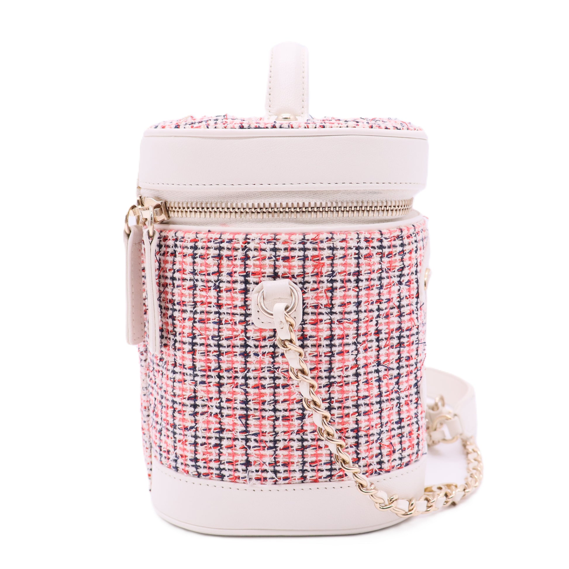 CC Mania Tweed Vanity Case