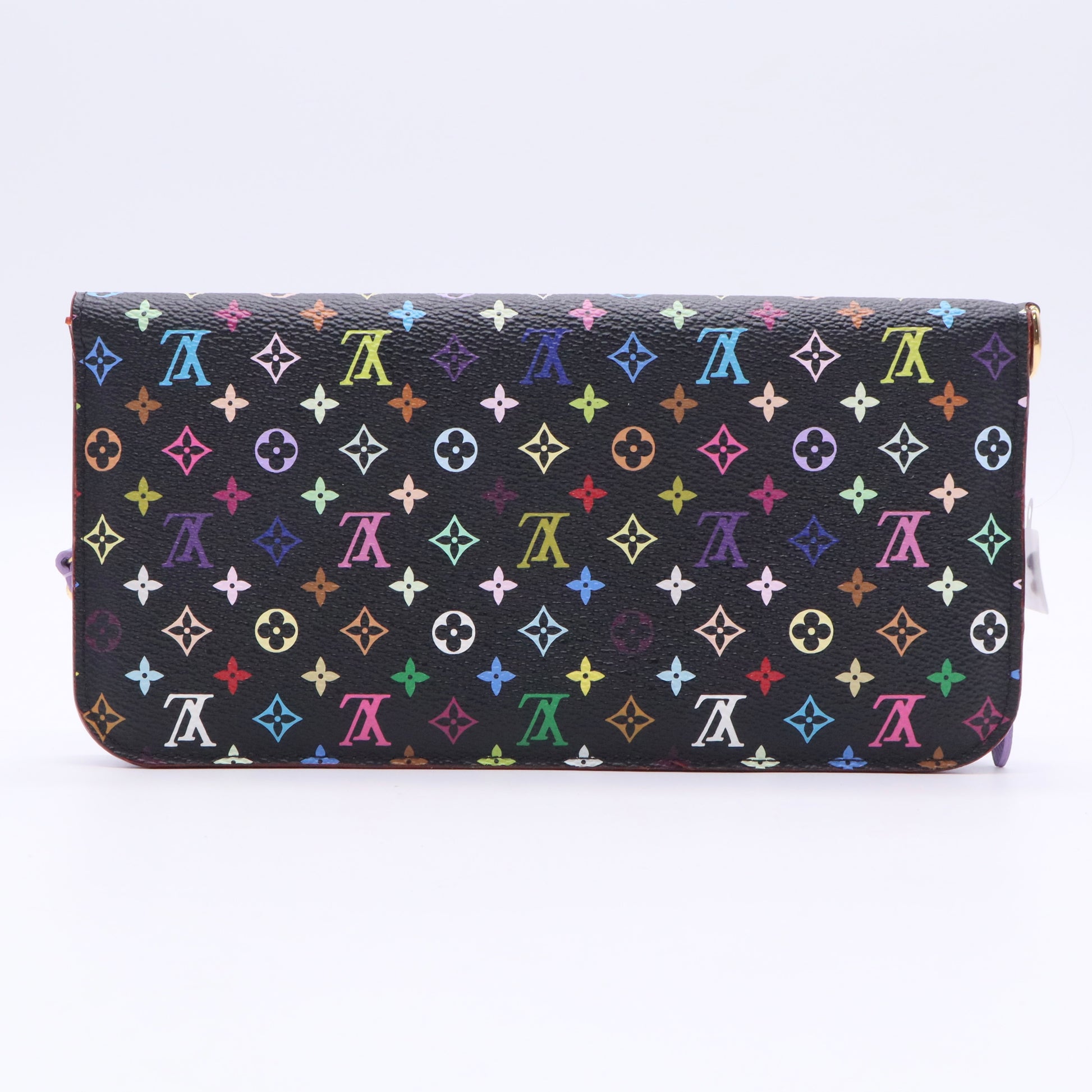Black Monogram Multicolore Insolite Wallet Twins LDJ3508