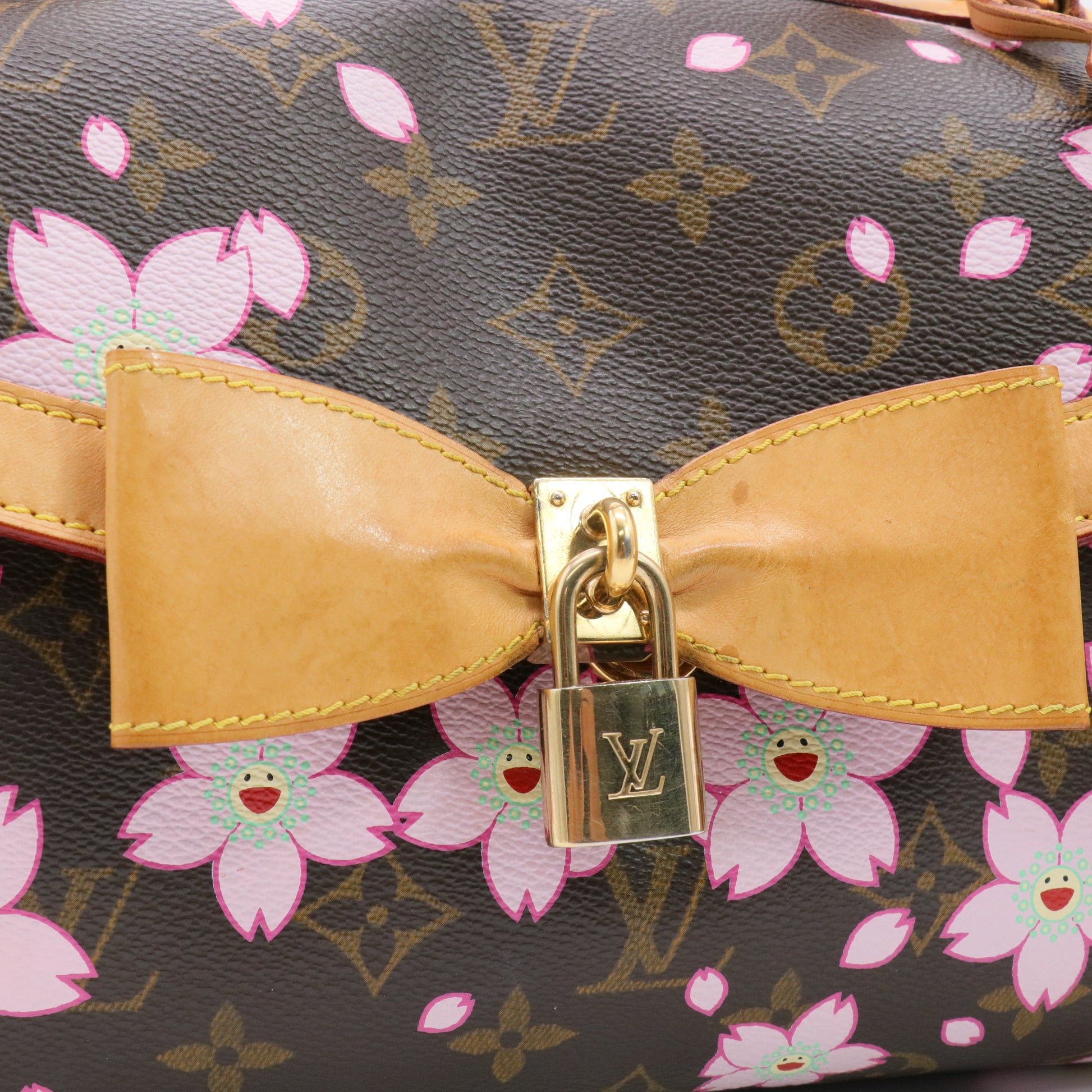 Louis Vuitton Sac Retro PM Cherry Blossom Handbag Monogram twins