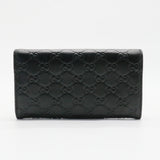 Bow Continental Wallet Guccissima Leather